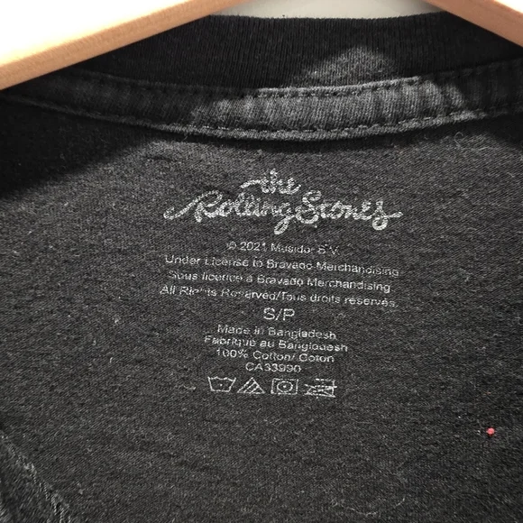 Rolling Stones Black T-Shirt Small - Picture 3 of 6